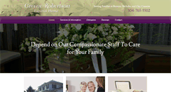 Desktop Screenshot of greene-robertsonfuneralhome.com